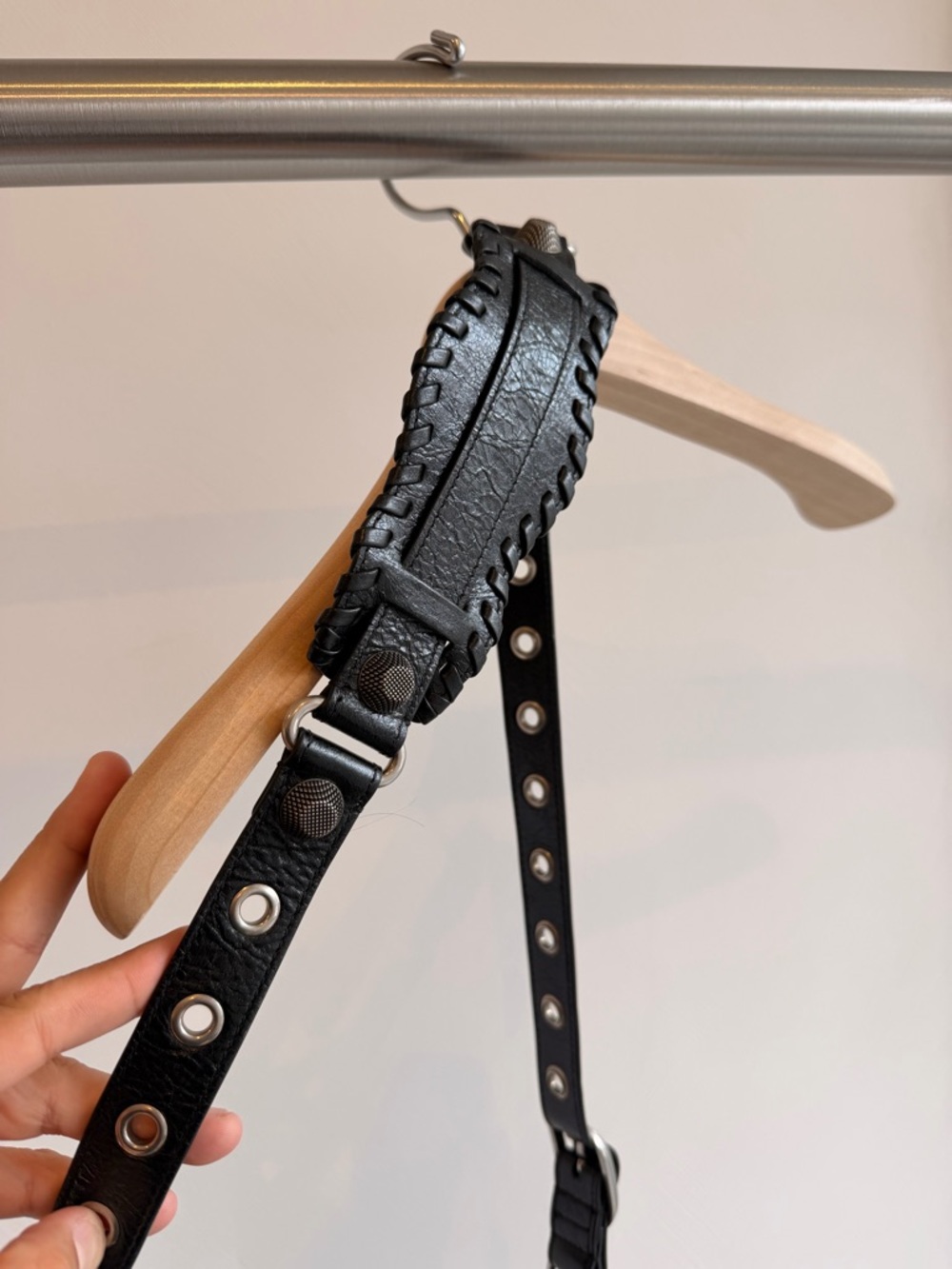 New Authentic Balenciaga Le Cagole XS Bucket Bag Lambskin Leather With Tags - Picture 6 of 16